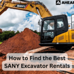 How to Find the Best SANY Excavator Rentals - heavy equipment rentals, excavator rentals, tractor rentals, rent construction equipment, rent SANY, rent Kubota - Ahearn Rents