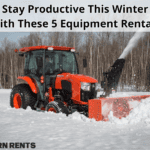 Ahearn Equipment - winter equipment rentals, construction equipment for rent, backhoe for rent near me, heavy equipment rental near me, backhoe rental near me, trackhoe rental